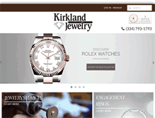 Tablet Screenshot of kirklandjewelry.com